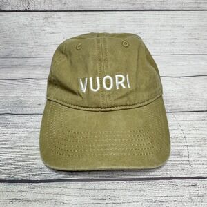 Vuori Hat Adjustable‎ Baseball Cap Embroidered Logo Casual Sporty